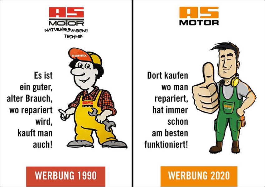 Es ist ein guter alter Brauch, wo repariert wird kauft man auch!