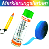 Signierspray's, Kreiden, Markierpl�ttchen und mehr ....