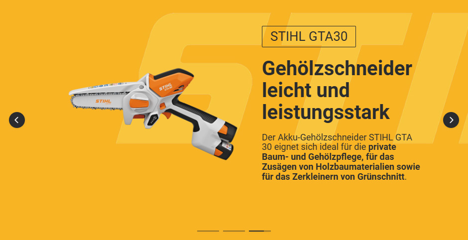 STIHL-Gehölzschneider-GTA30 Produktbeschreibung STIHL Gehölzschneider GTA30